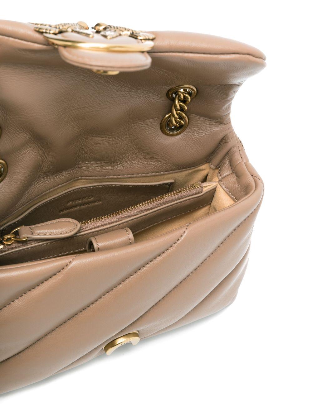 Love Birds shoulder bag<BR/><BR/><BR/> 100039 A0F2D01Q PINKO 