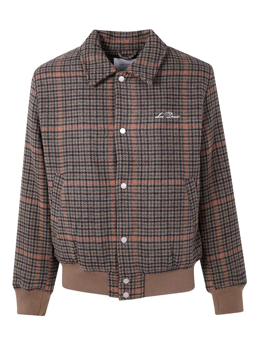 Varsity Houndstooth Jacket 1000565 826 LES DEUX 