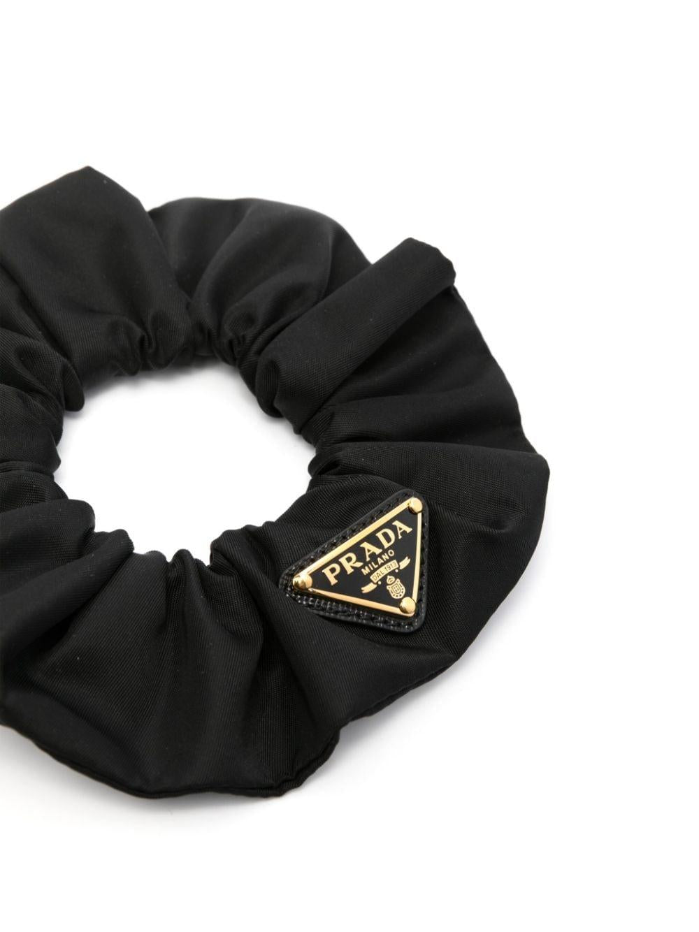 Triangle-logo scrunchie<BR/><BR/><BR/> 1IF015 2DMIF0632 PRADA 