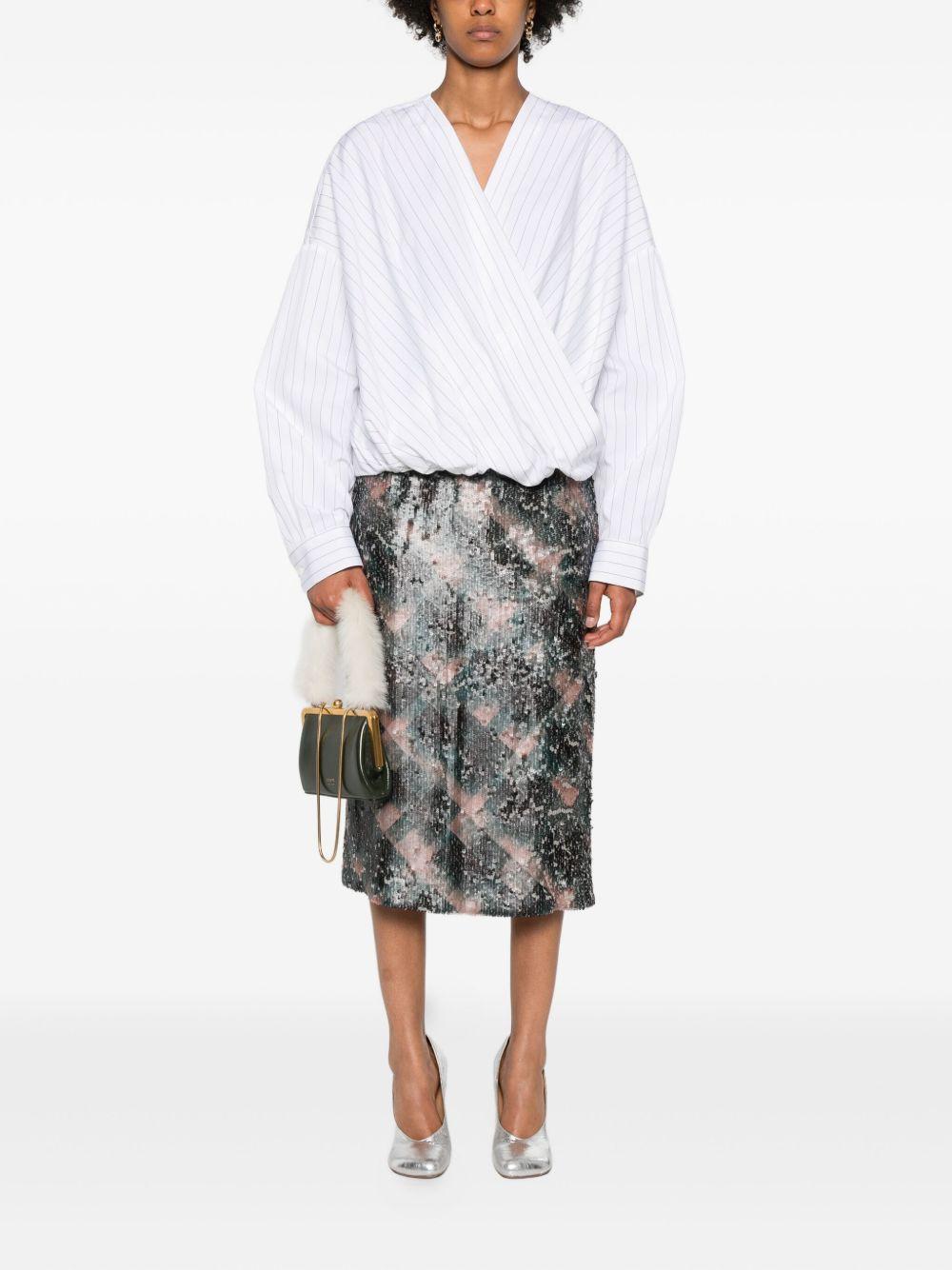 Draped shirt 010715 2021509 DRIES VAN NOTEN 