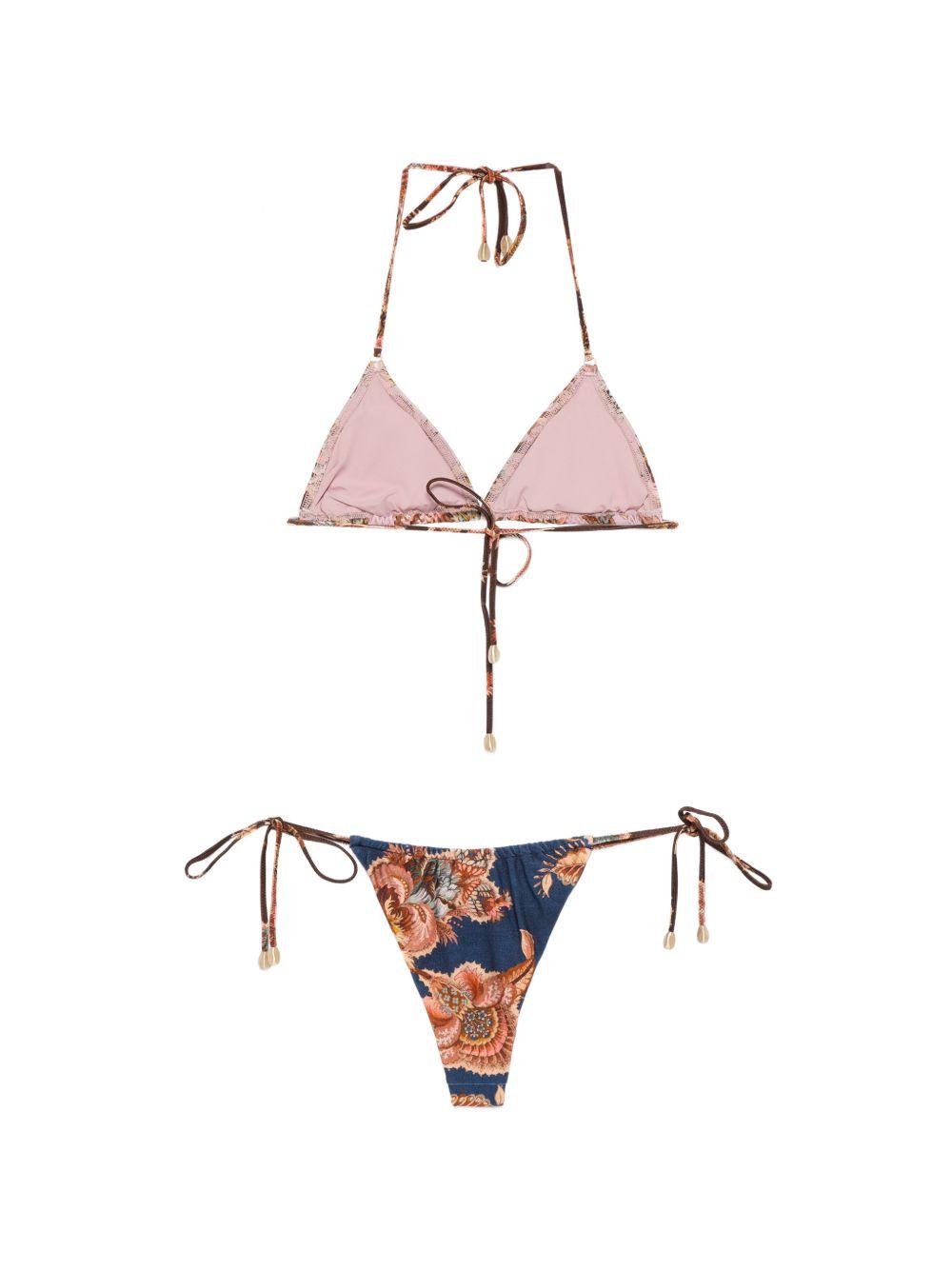 Aster Spliced Tri Bikini 1839WSS261 SPLI ZIMMERMANN 