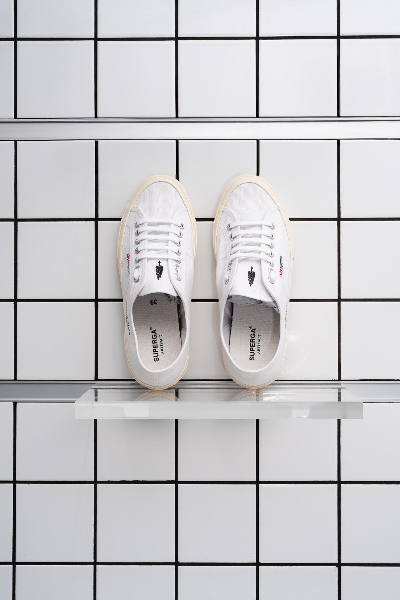 Superga x Val d'Orcia Club<BR/>Val d'Orcia Club sneakers S8161SW WHITE-OFFWHITE VAL D'ORCIA CLUB 