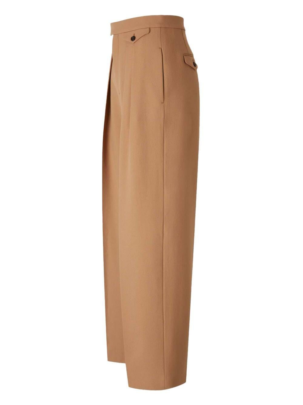 High-waisted wool gabardine trousers CH26SPA06164 205 CHLOÉ 