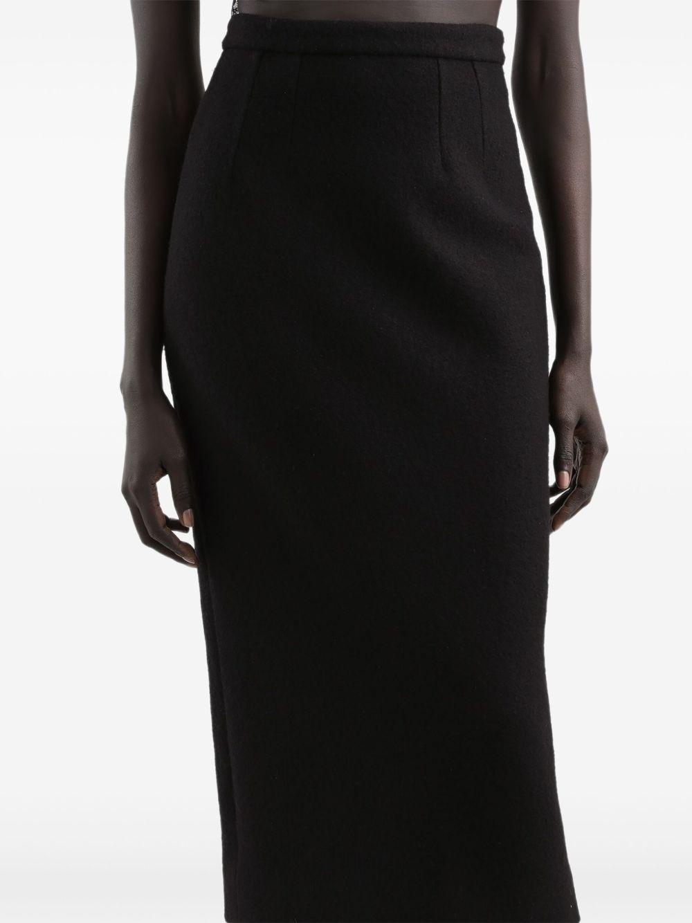 Wool pencil skirt F4DAMT HU2BBN0000 DOLCE & GABBANA 