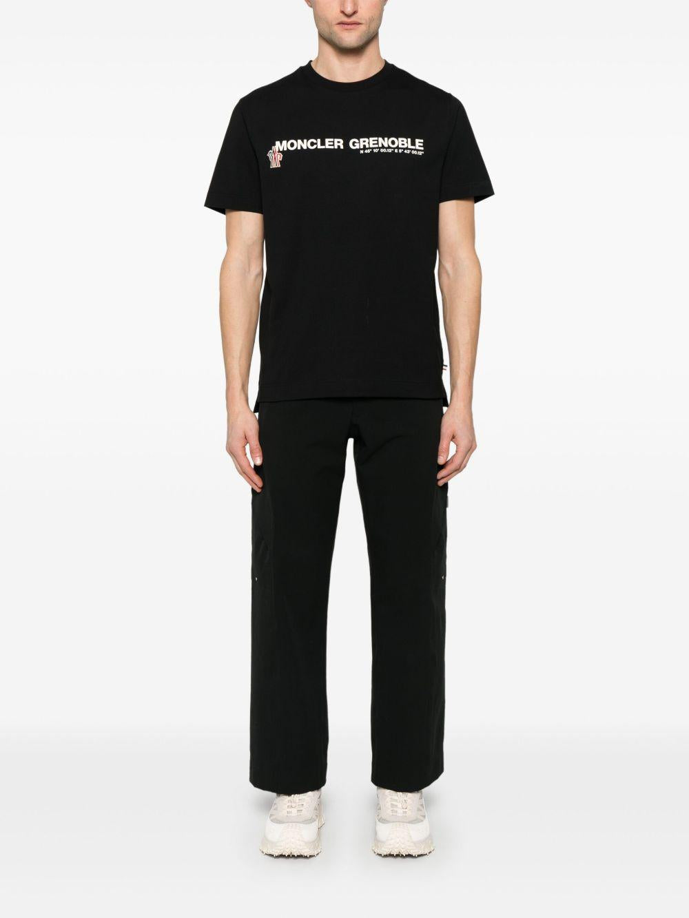 Cotton logo T-shirt K20978C00001 89AW1999 MONCLER GRENOBLE 