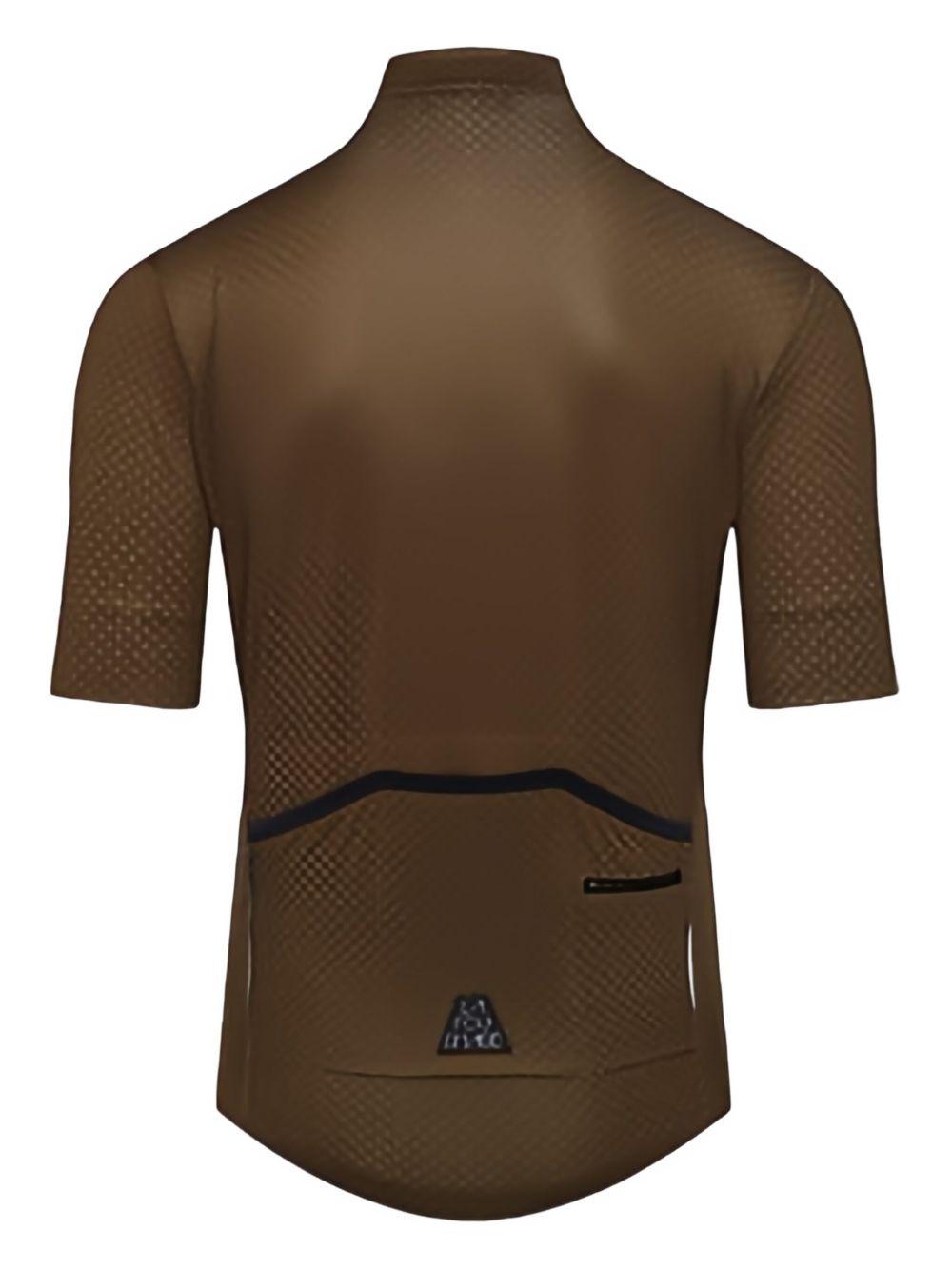 Lightweight Cycling Jersey FLEURETTE COCOA CAFÉ DU CYCLISTE 