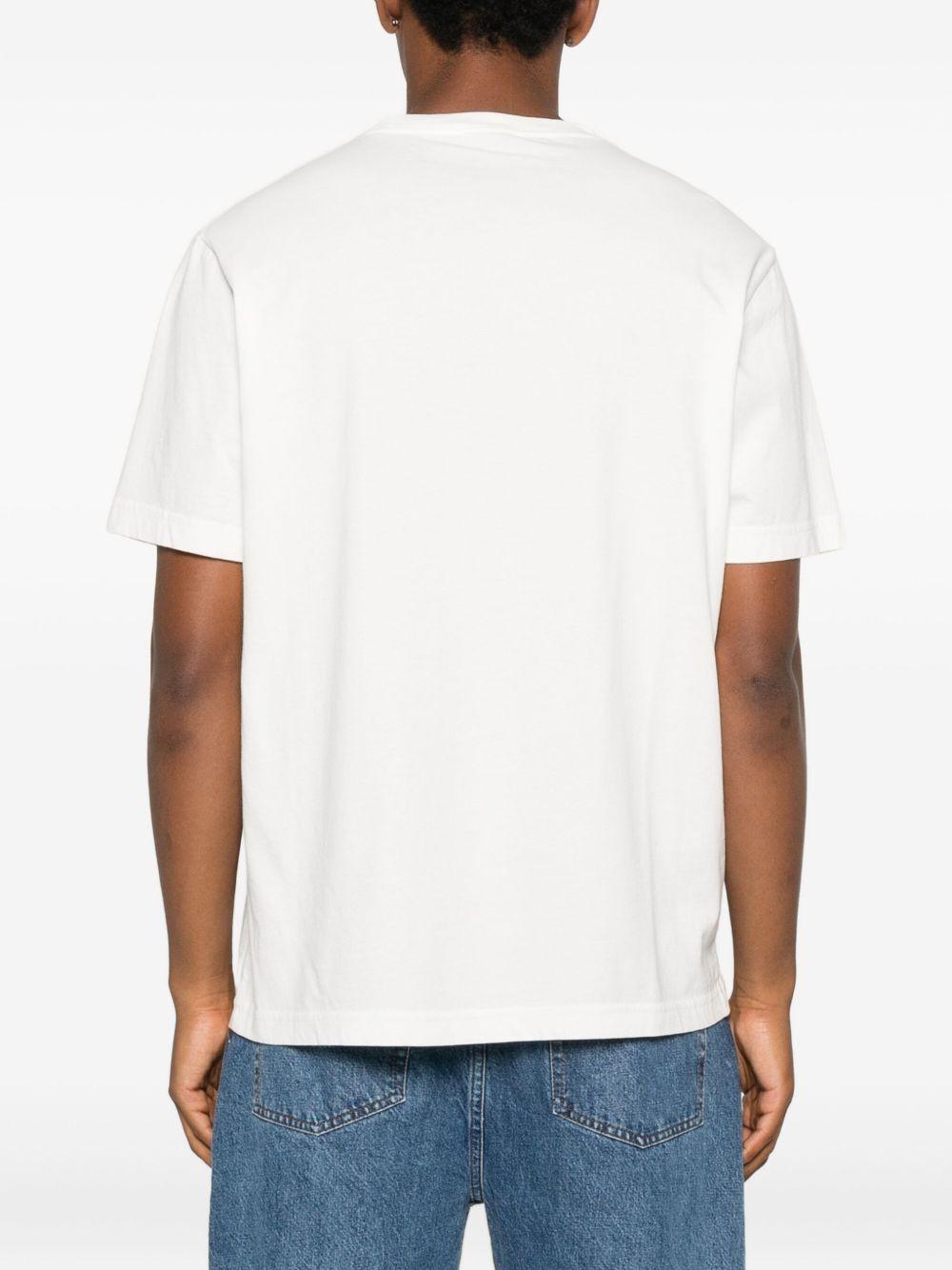Autry x Maison Kitsuné T-shirt TSPX MK2WKITSUNEWHITE AUTRY x MAISON KITSUNÉ 