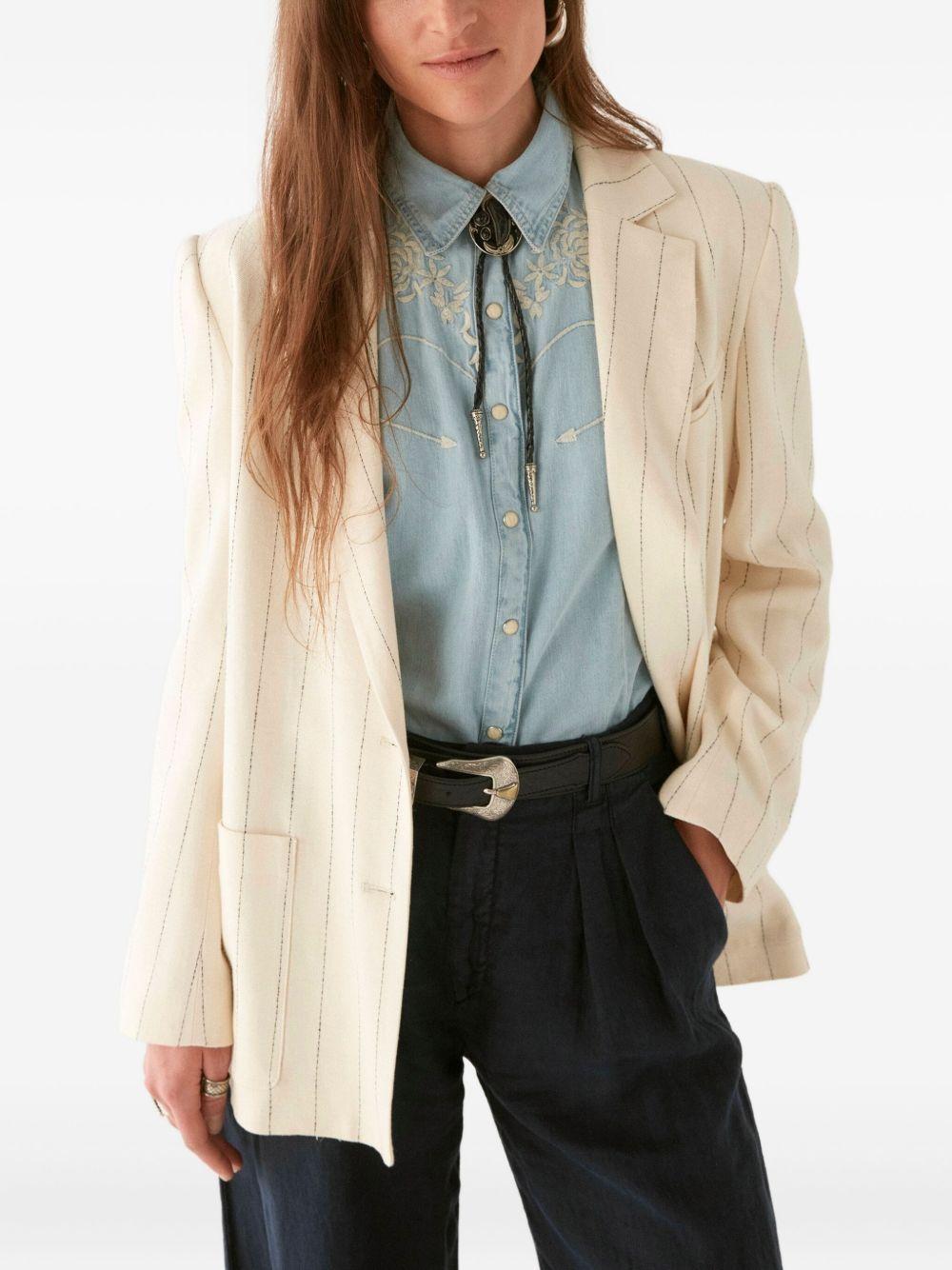 Paddy jacket PADDY ECRU STRIPES MAISON HOTEL 