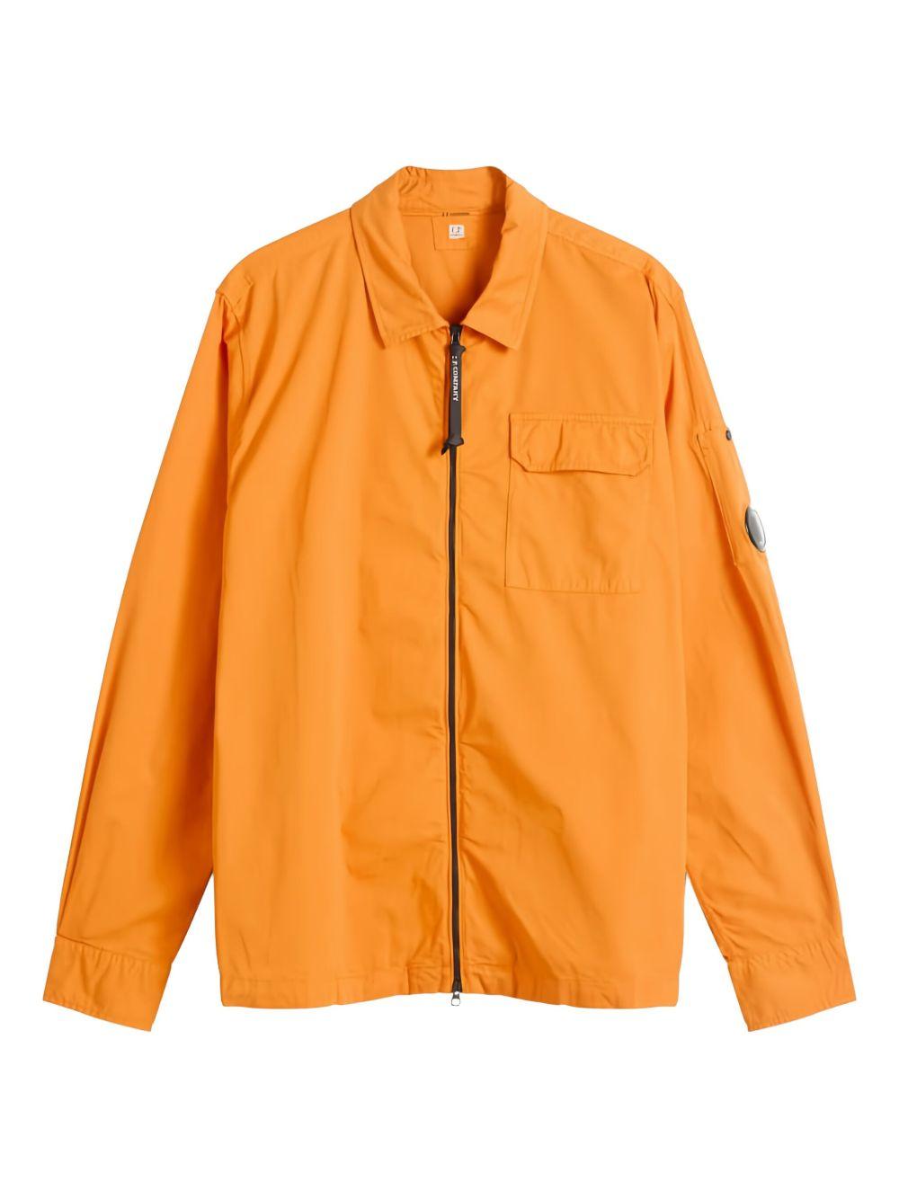 Organic Gabardine Zipped Overshirt 19CMOS705A 110143G434 C.P. COMPANY 
