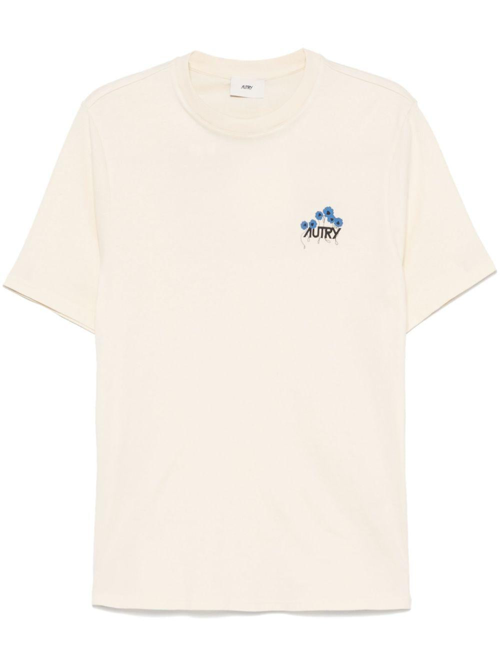 Logo-print T-shirt<BR/><BR/><BR/> TSPM 88CS AUTRY 