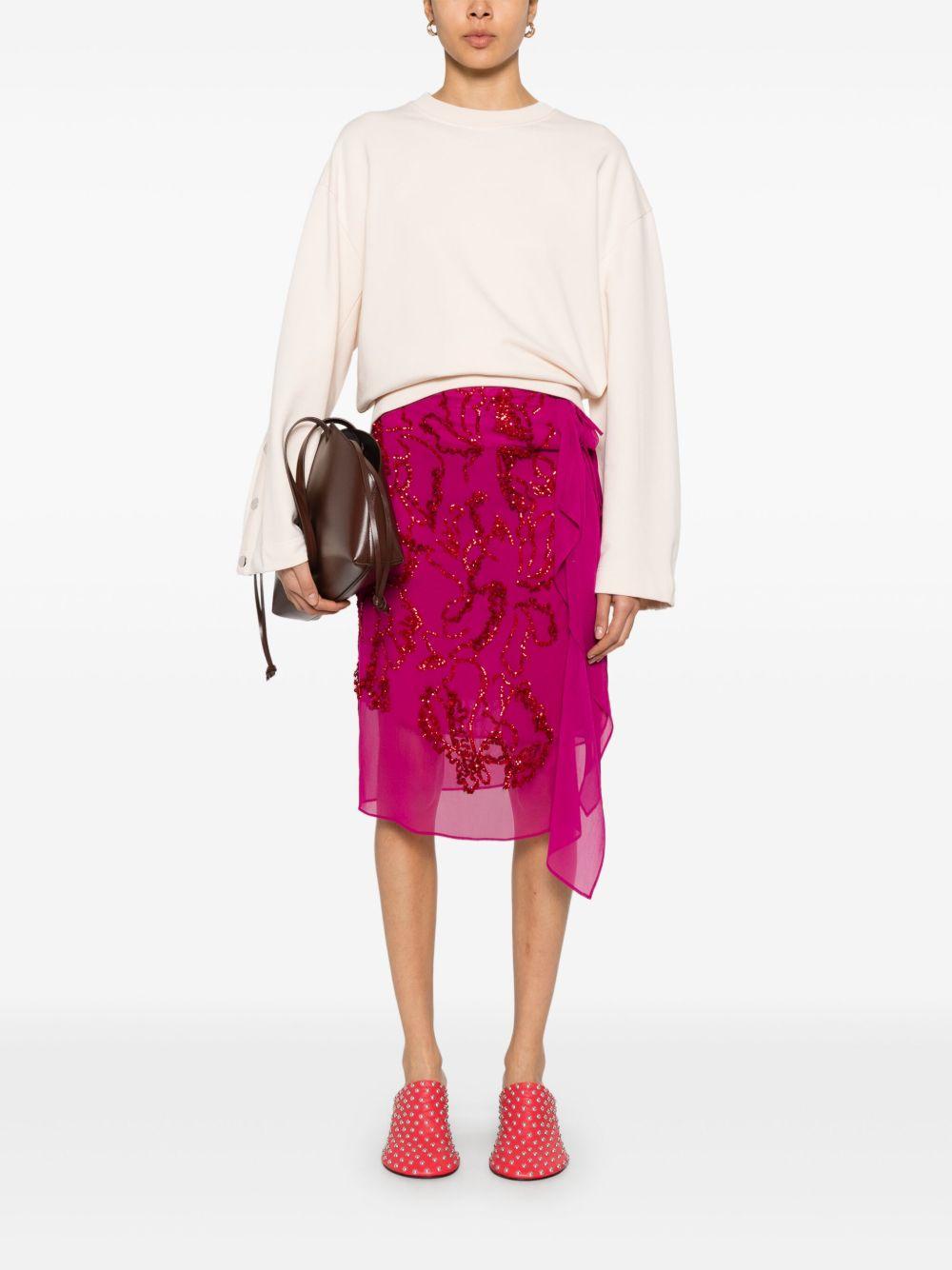 Sequin skirt 010843 1487304 DRIES VAN NOTEN 