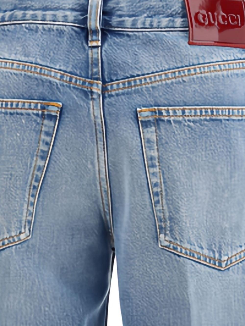Straight fit denim pants 812233 XDC7S4009 GUCCI 