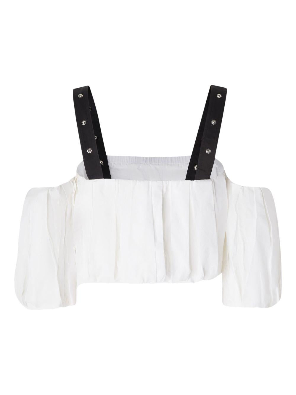 Adjustable cropped top<BR/><BR/> 105176 A2LDZZ1 PINKO 