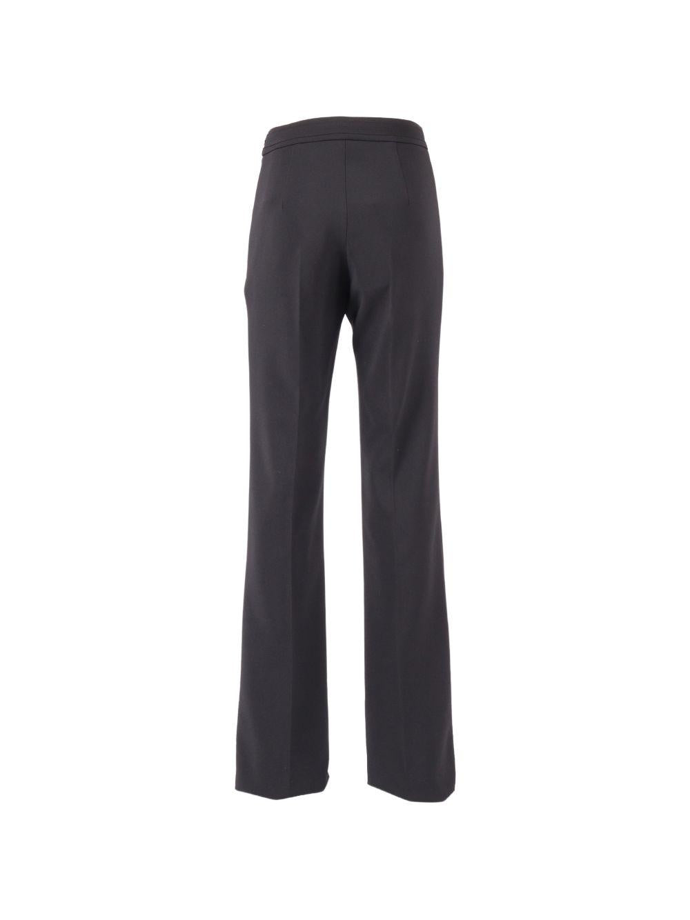 Light crepe and satin trousers PA17161E2 110 ELISABETTA FRANCHI 