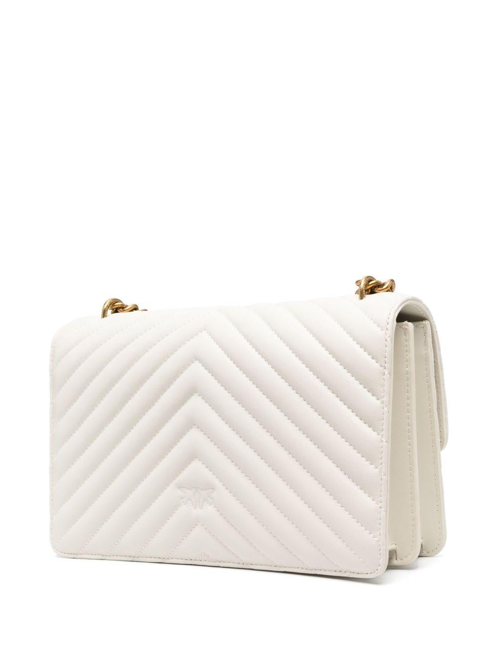 Love chevron medium shoulder bag 100941 A0GKZ14Q PINKO 