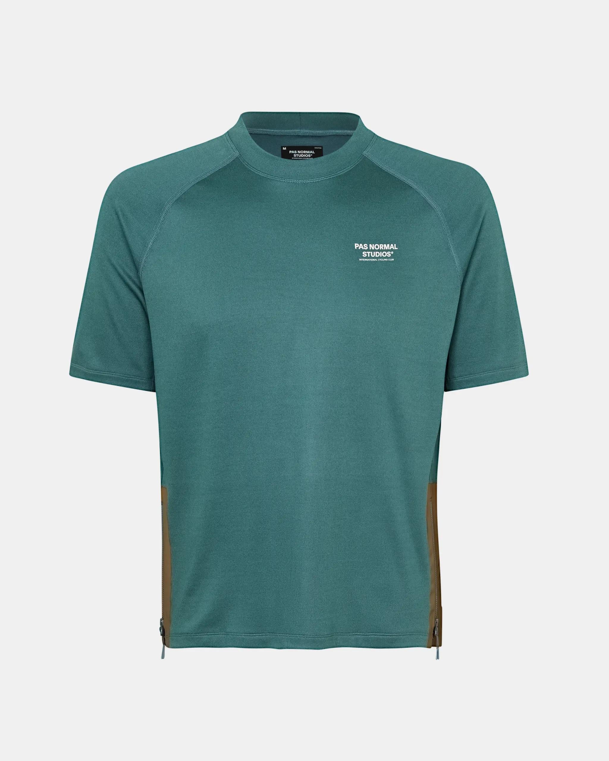 Escapism Technical T-Shirt ME33ABI DUSTY TEAL PAS NORMAL STUDIOS 