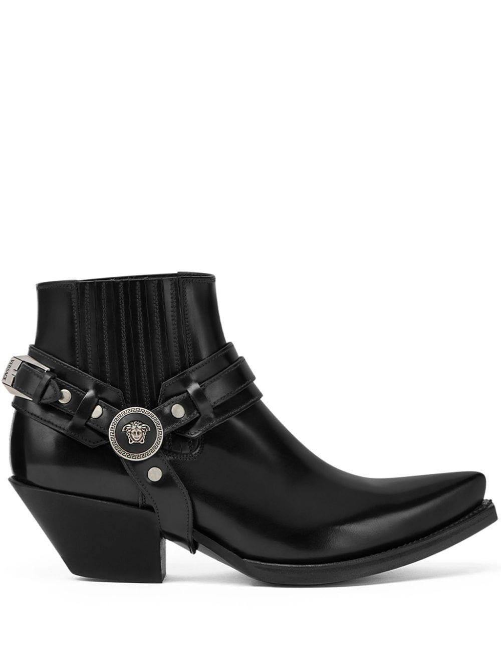 Medusa ankle boots<BR/><BR/> 1017195 1A121531B00I VERSACE 