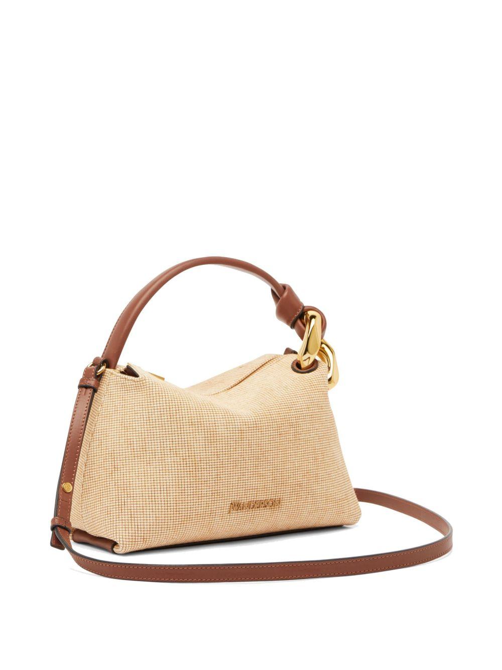 Small Corner tote bag<BR/><BR/> HB0603 FA0444132 JW ANDERSON 