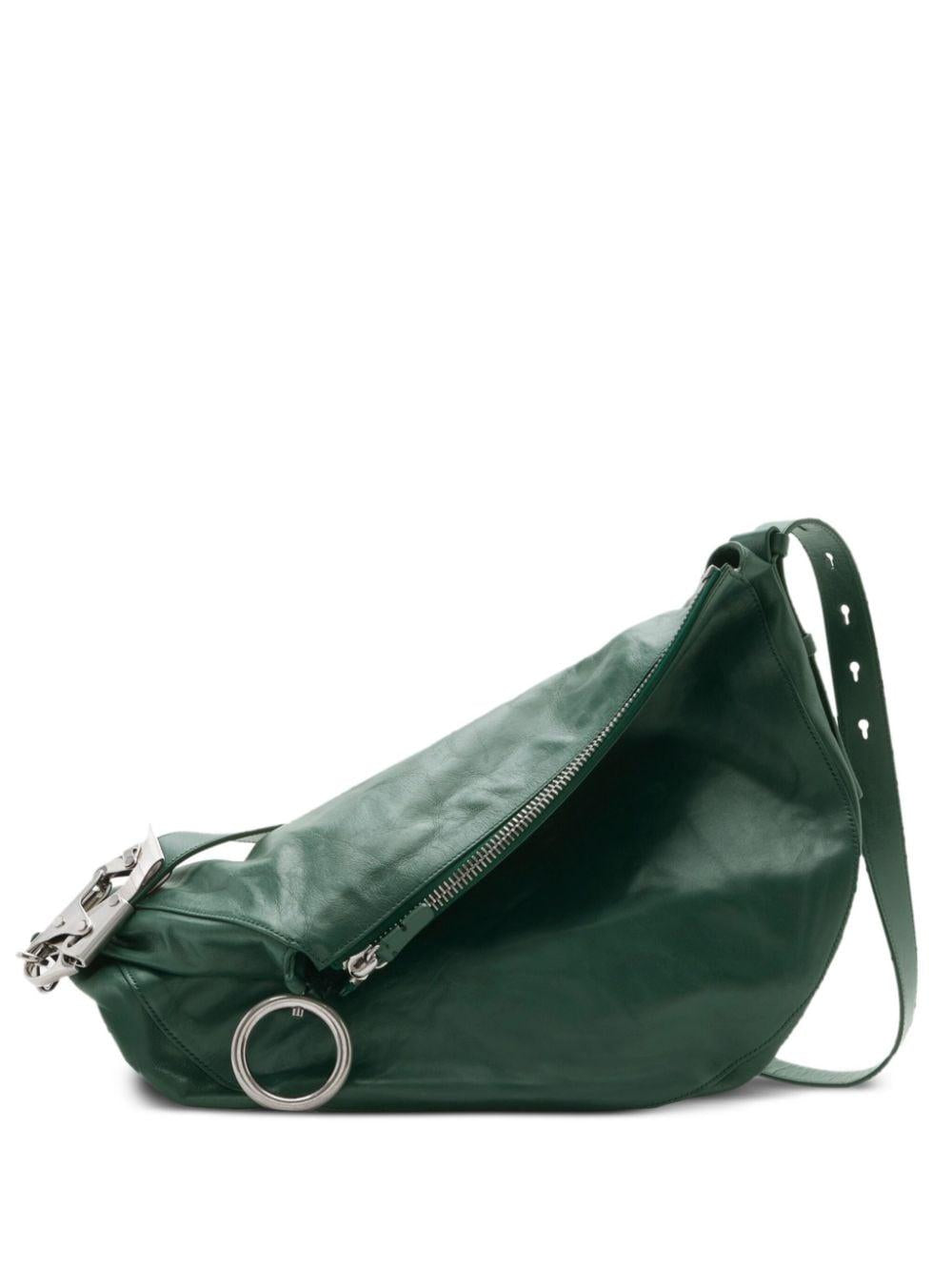 Knight leather tote bag<BR/><BR/><BR/> 8083344 B7325 BURBERRY 
