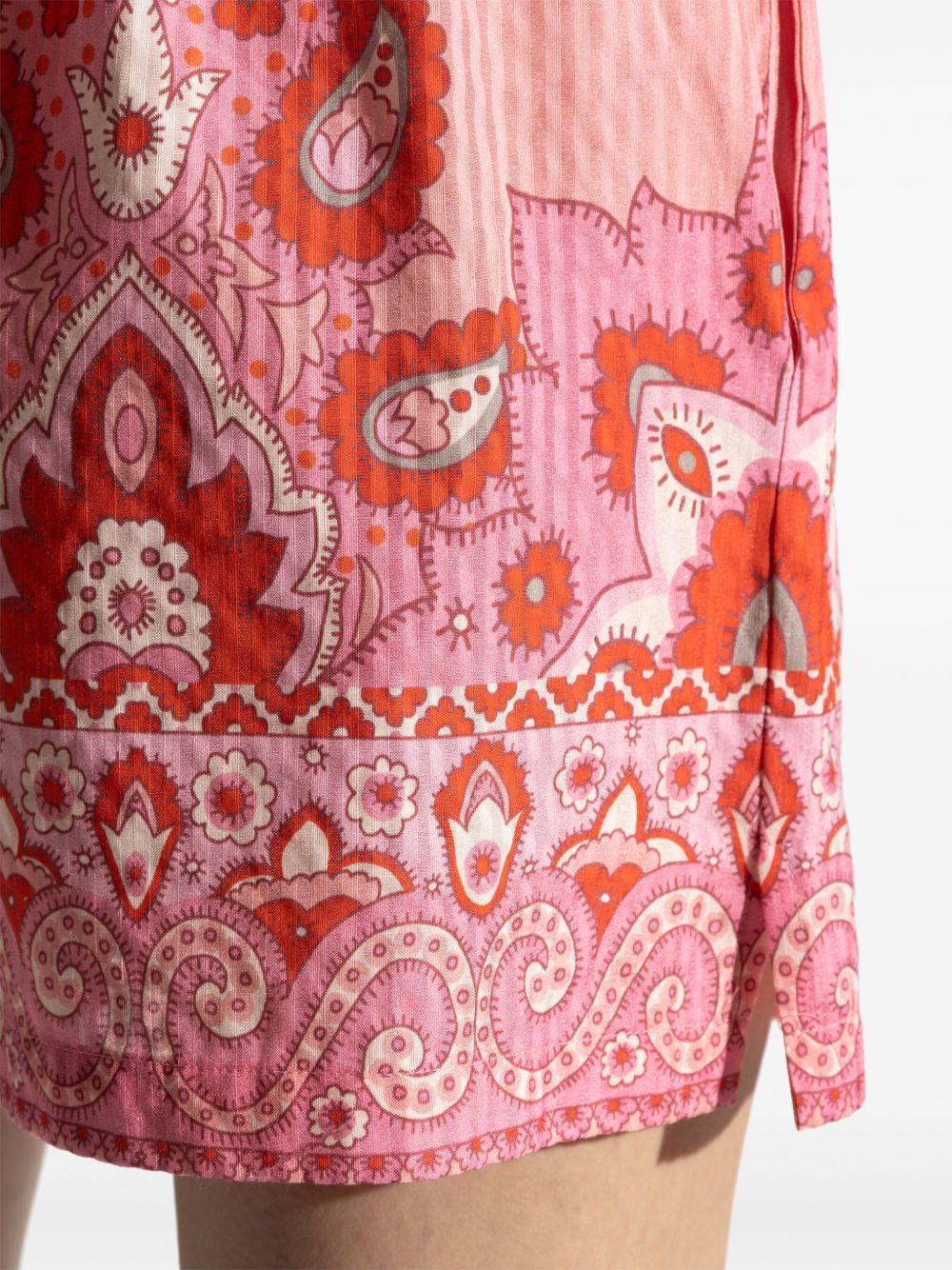 Paisley-print shorts<BR/><BR/><BR/> WRPA0014 AK758X0872 ETRO 