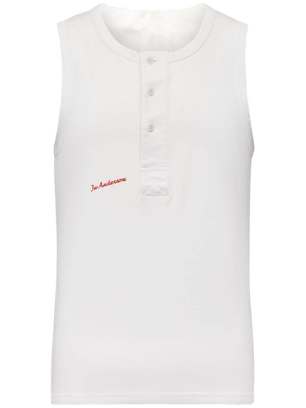 Woven tank top<BR/><BR/> JO0267 PG1810006 JW ANDERSON 