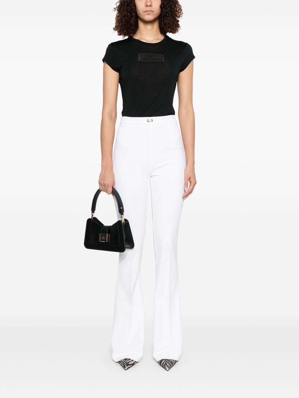 Jersey t-shirt with embroidery MA00451E2 110 ELISABETTA FRANCHI 