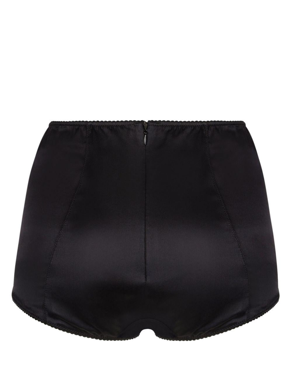 Satin-finish high-waisted briefs<BR/><BR/><BR/> O2A18T ONO13N0000 DOLCE & GABBANA 