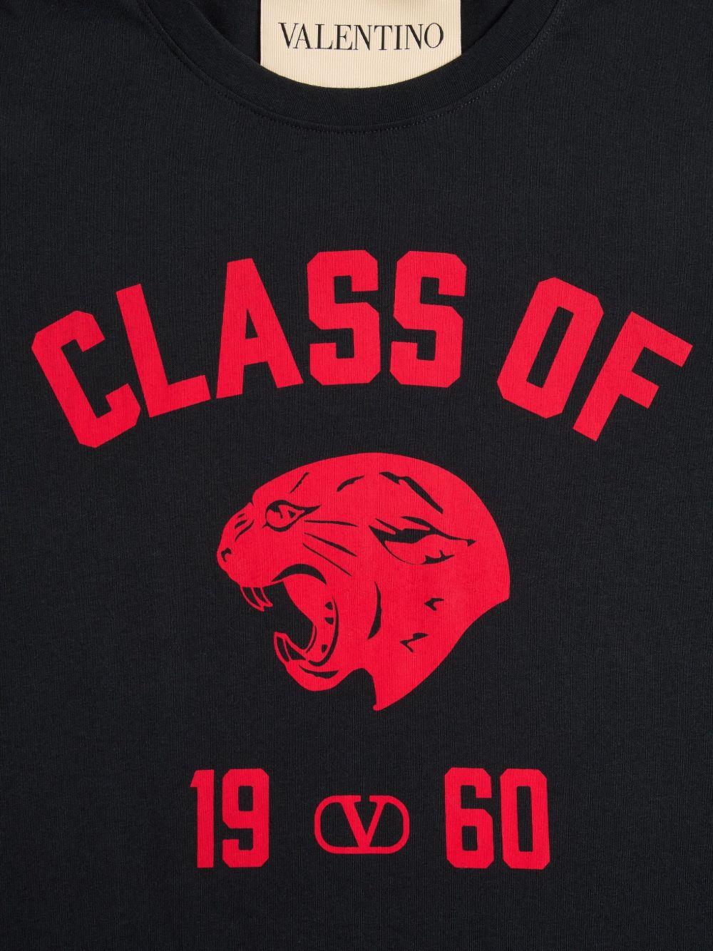 t-shirt "class of 1960" 8V3MG18ABAR 0NR VALENTINO GARAVANI 