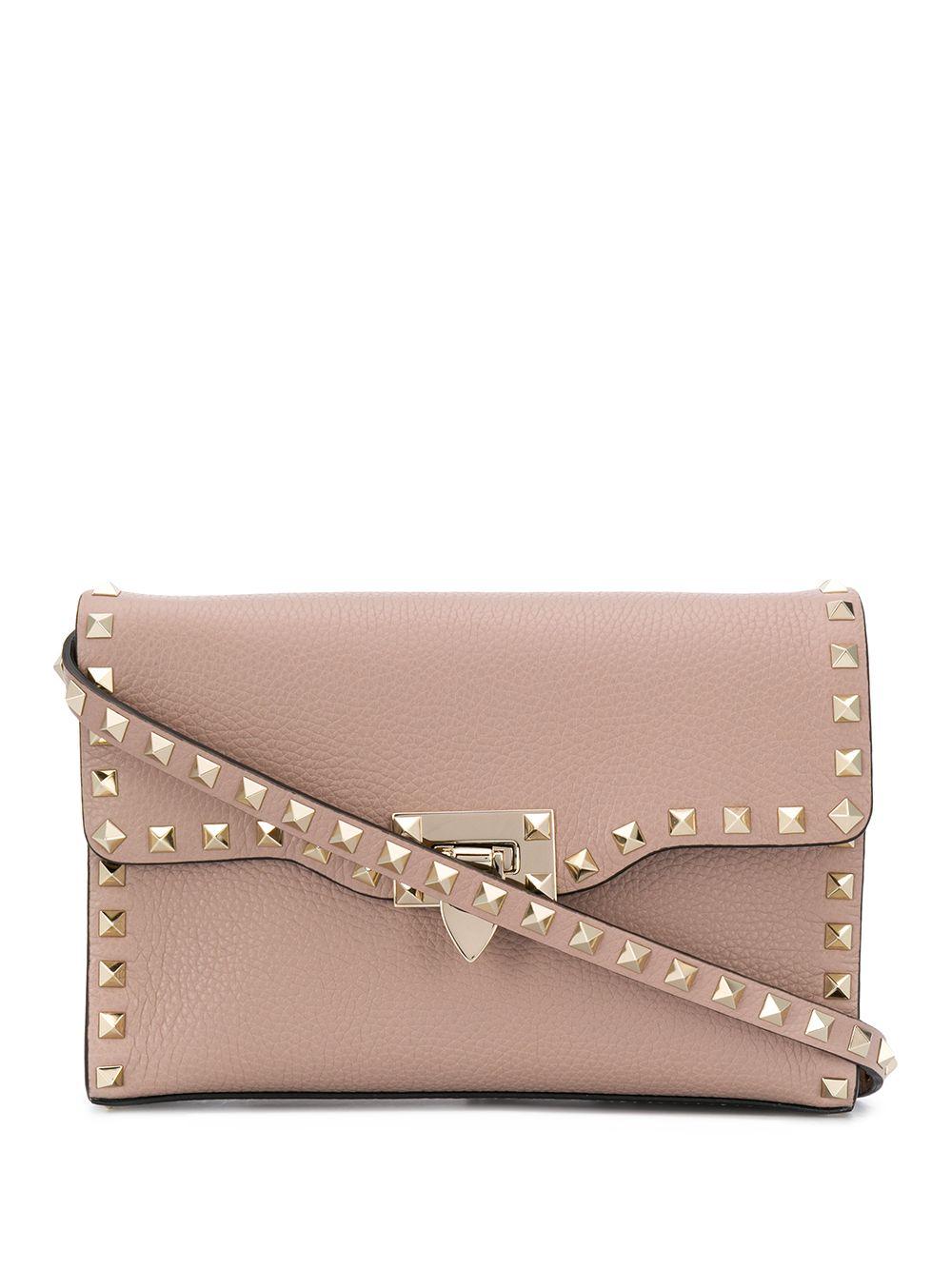 Rockstud clutch bag<BR/><BR/><BR/> 6W2B0181VSF P45 VALENTINO GARAVANI 