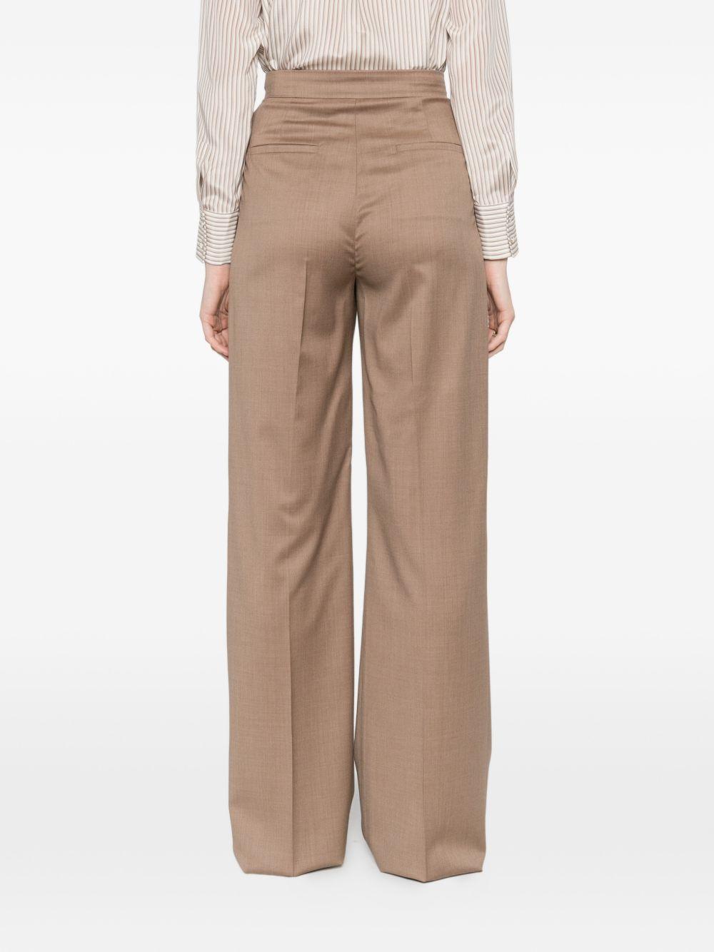 Wool twill trousers 2611131071 MXMZIMINO001 MAX MARA 