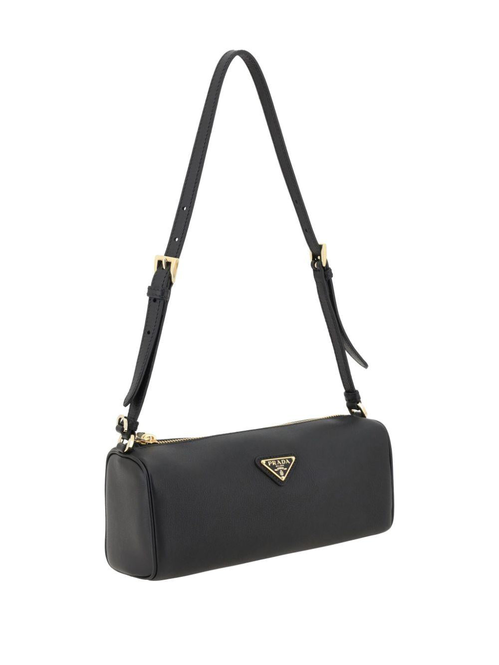 Triangle-logo shoulder bag<BR/><BR/><BR/> 1BC239 2CYSF0002 PRADA 