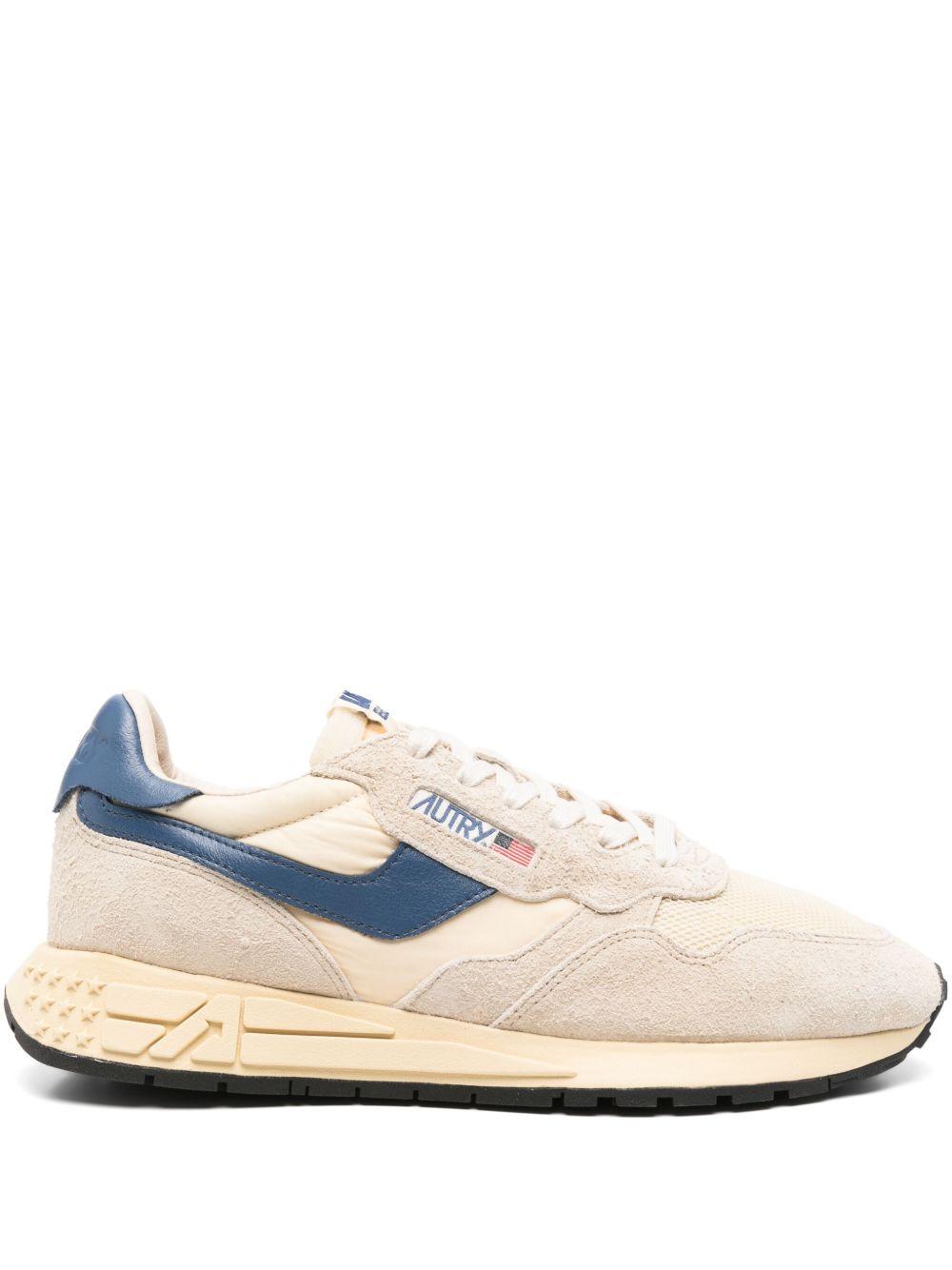 REELWIND LOW SNEAKERS WWLM UT27ECRU/ENSIGN BLUE AUTRY 