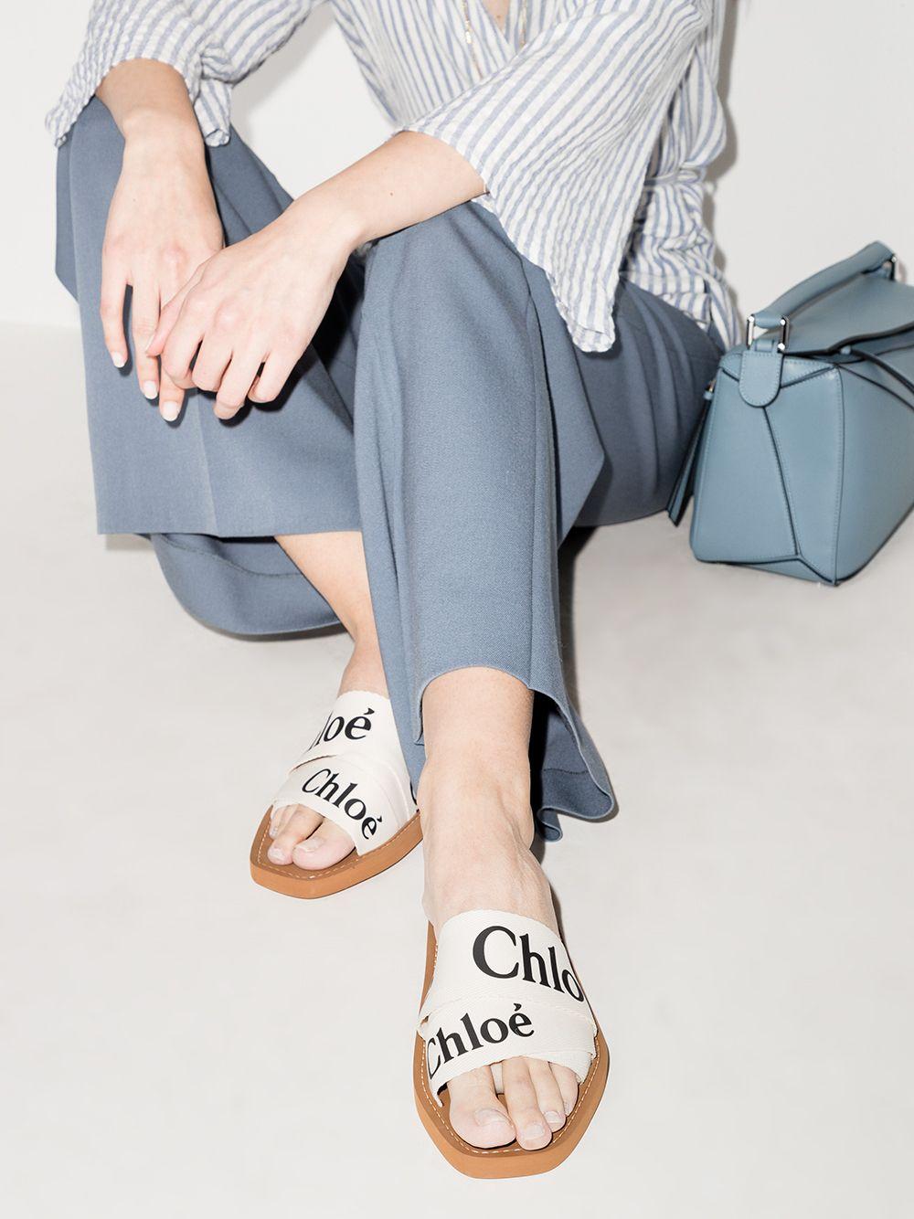Woody mule CHC22U188Z3 101 CHLOÉ 