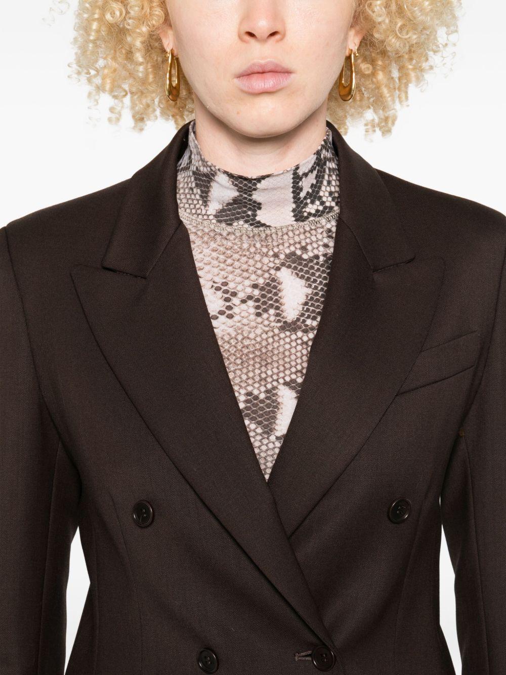 GABARDINE BLAZER D420436 LILIUXY25086 P.A.R.O.S.H. 