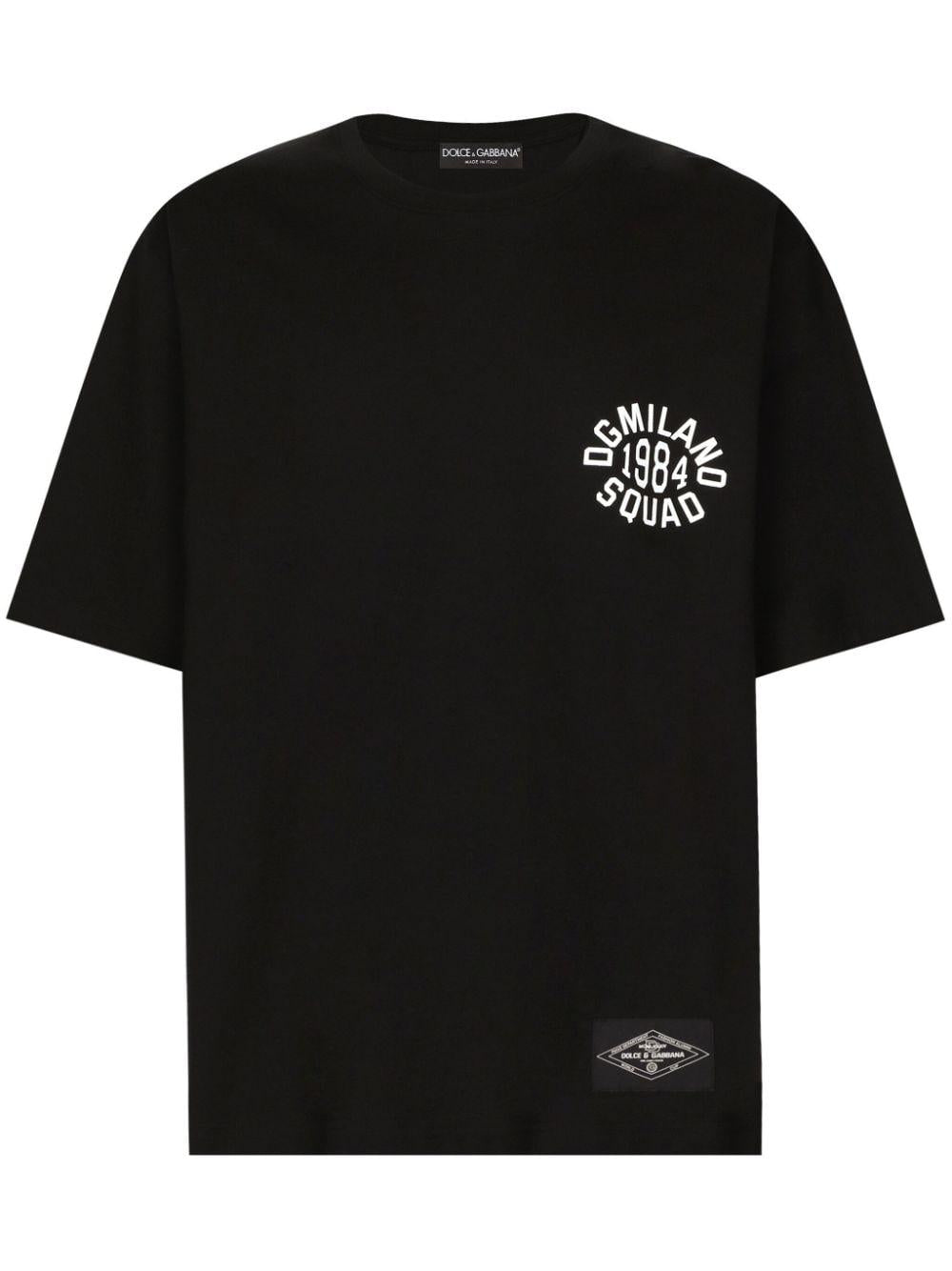 Logo-print cotton T-shirt G8PB8T G7NSHN0000 DOLCE & GABBANA 