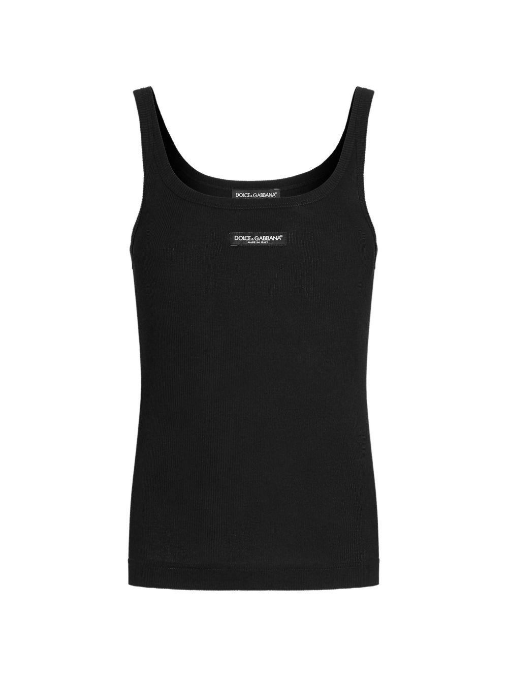 Ribbed tank top F8W45T FU7AVN0000 DOLCE & GABBANA 