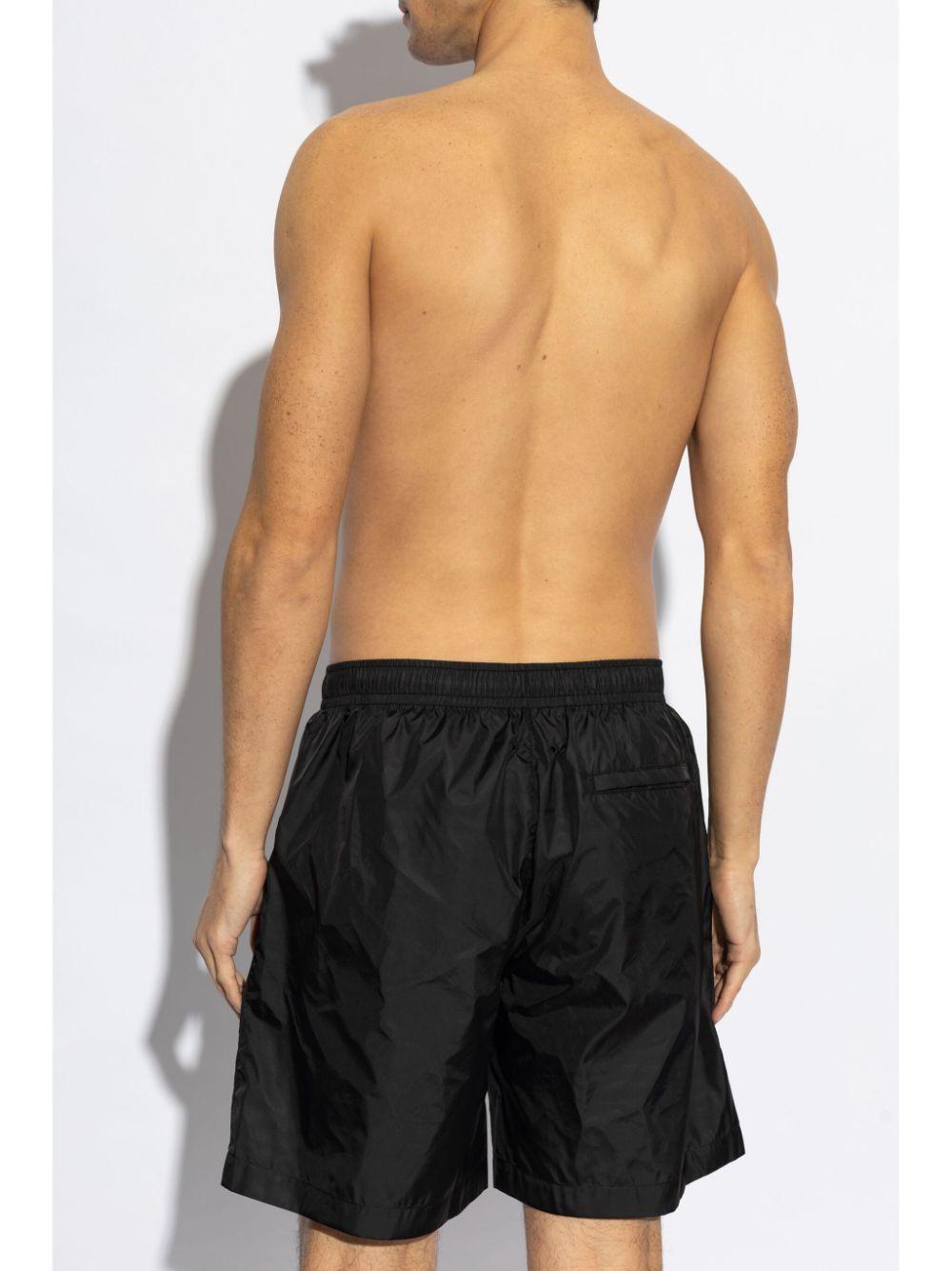 Logo-embroidered swim shorts<BR/><BR/><BR/> BMA01L1537 004 GIVENCHY 