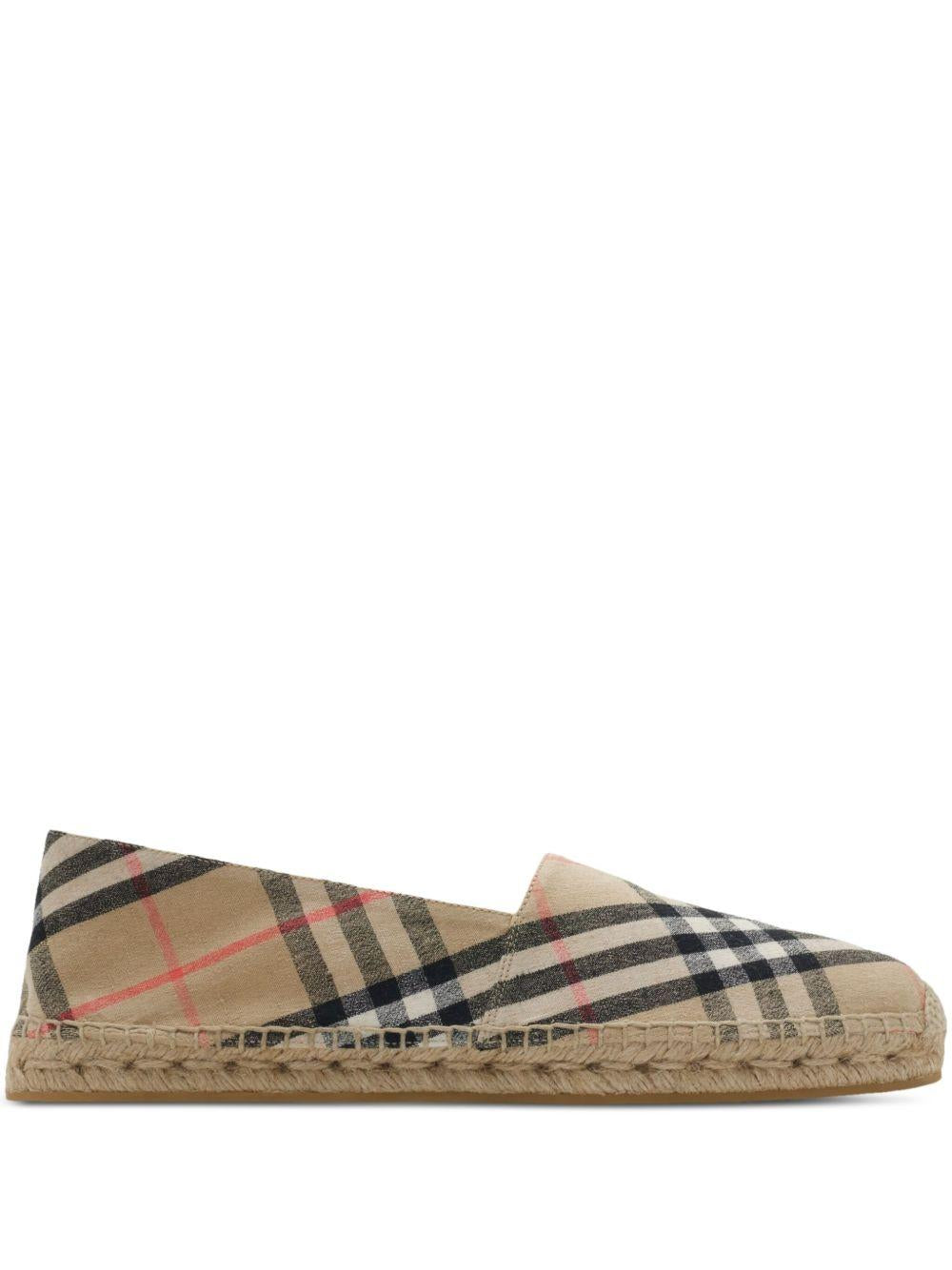 Check Mews espadrilles<BR/><BR/> 8109235 B9368 BURBERRY 