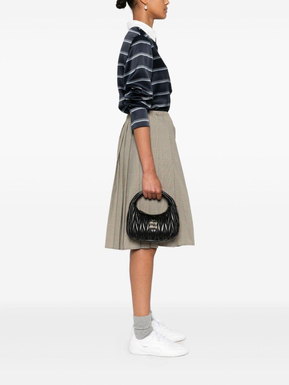 Wander matelassé nappa leather hobo bag 5BC125AN88 V-OOYF0002 MIU MIU 