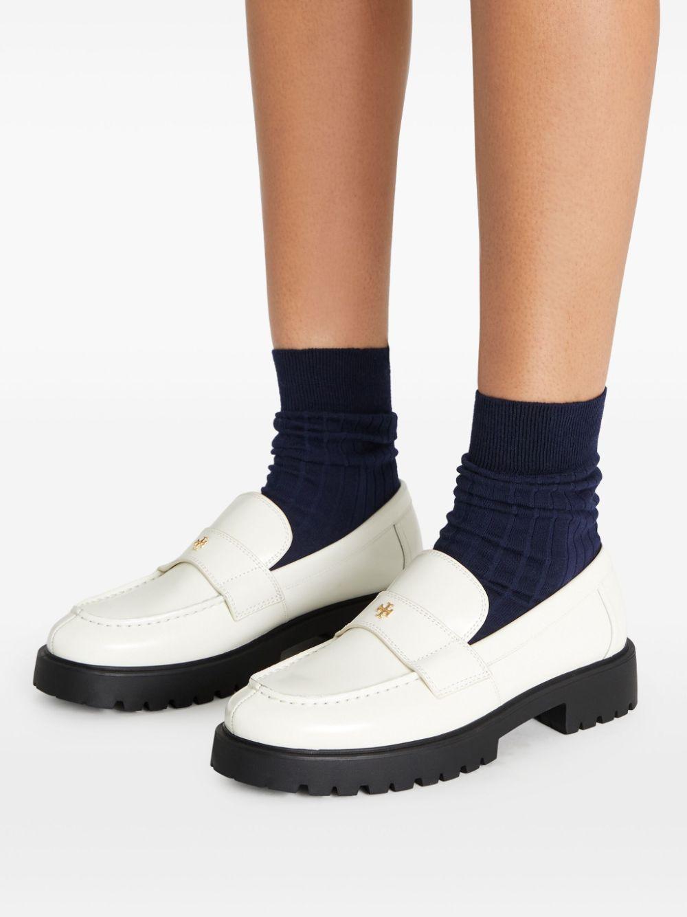 Classic lug loafers<BR/><BR/><BR/> 163948 100 TORY BURCH 