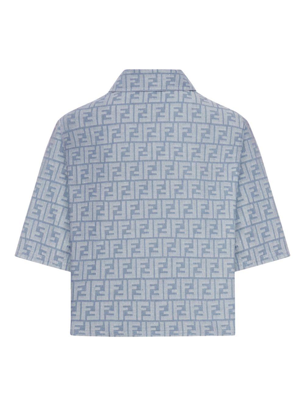 Chambray jacket FLF790 ASMFF1SAT FENDI 