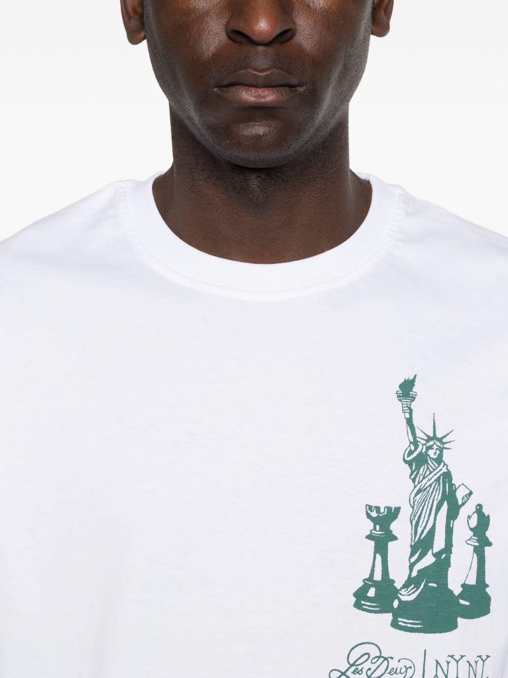 Logo Tshirt 1000736 201 LES DEUX 