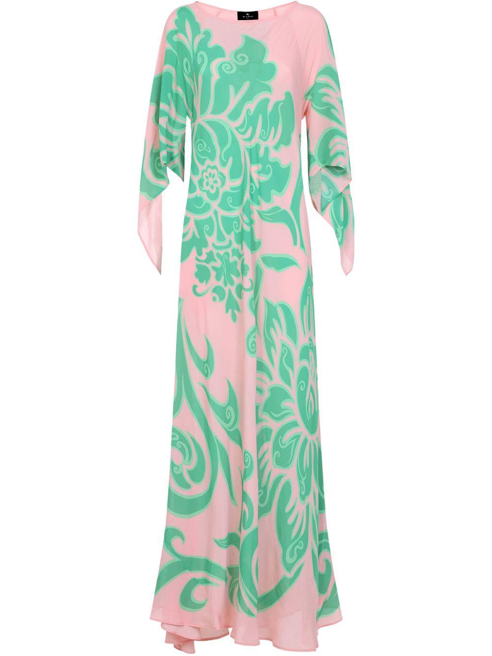 Floral-print dress<BR/><BR/><BR/> WRPA0025 AK756X0875 ETRO 