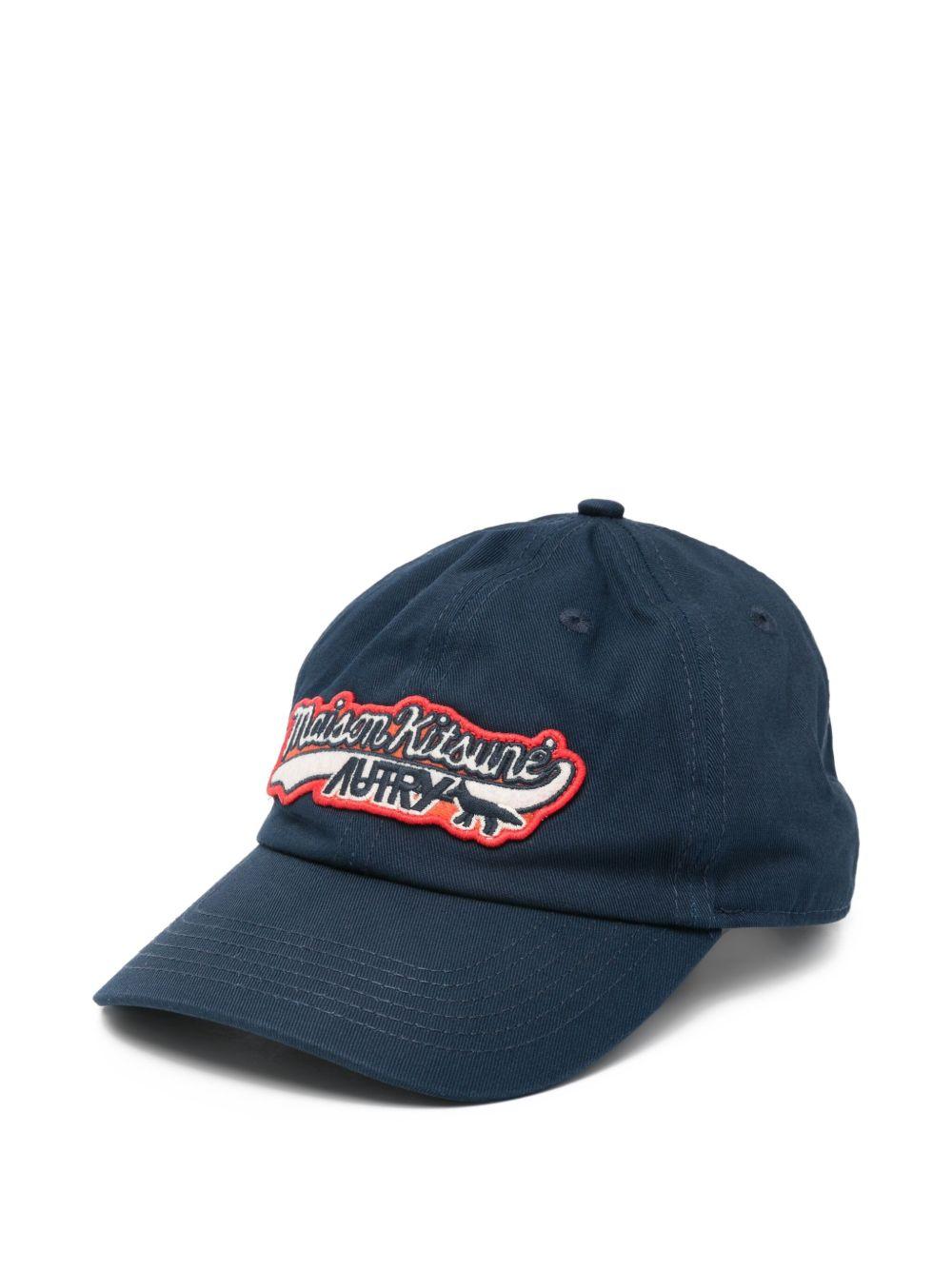 Autry x Maison Kitsuné cap ACPU MK3BKITSUNEBLUE AUTRY x MAISON KITSUNÉ 