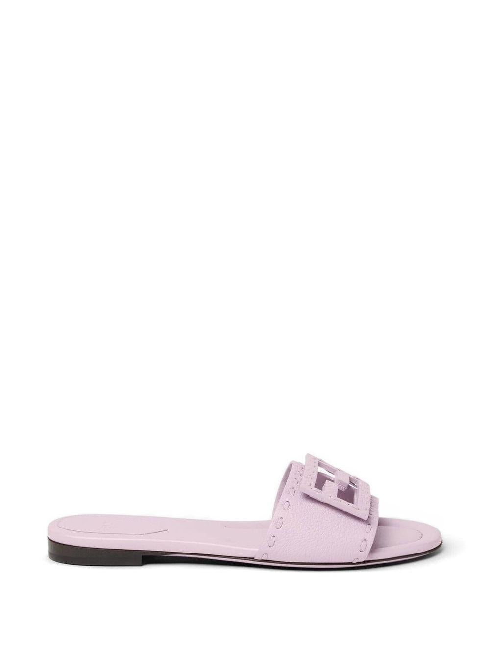 Baguette leather slides 8R8136 AQY2F0U6M FENDI 