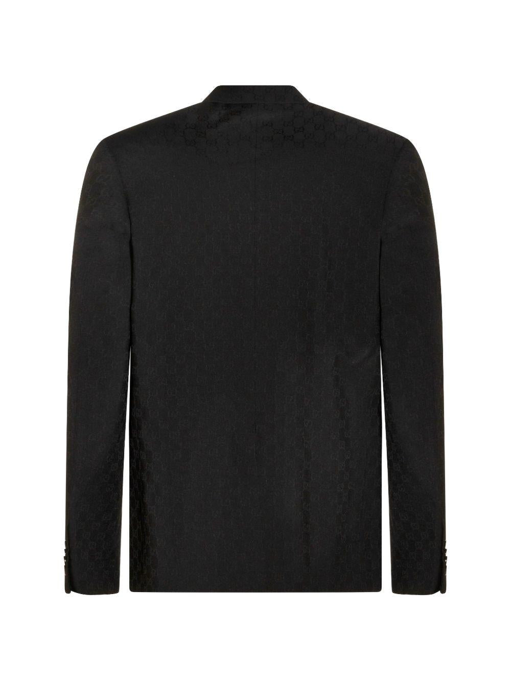 Single-breasted GG wool jacket 864110 ZAUP11000 GUCCI 