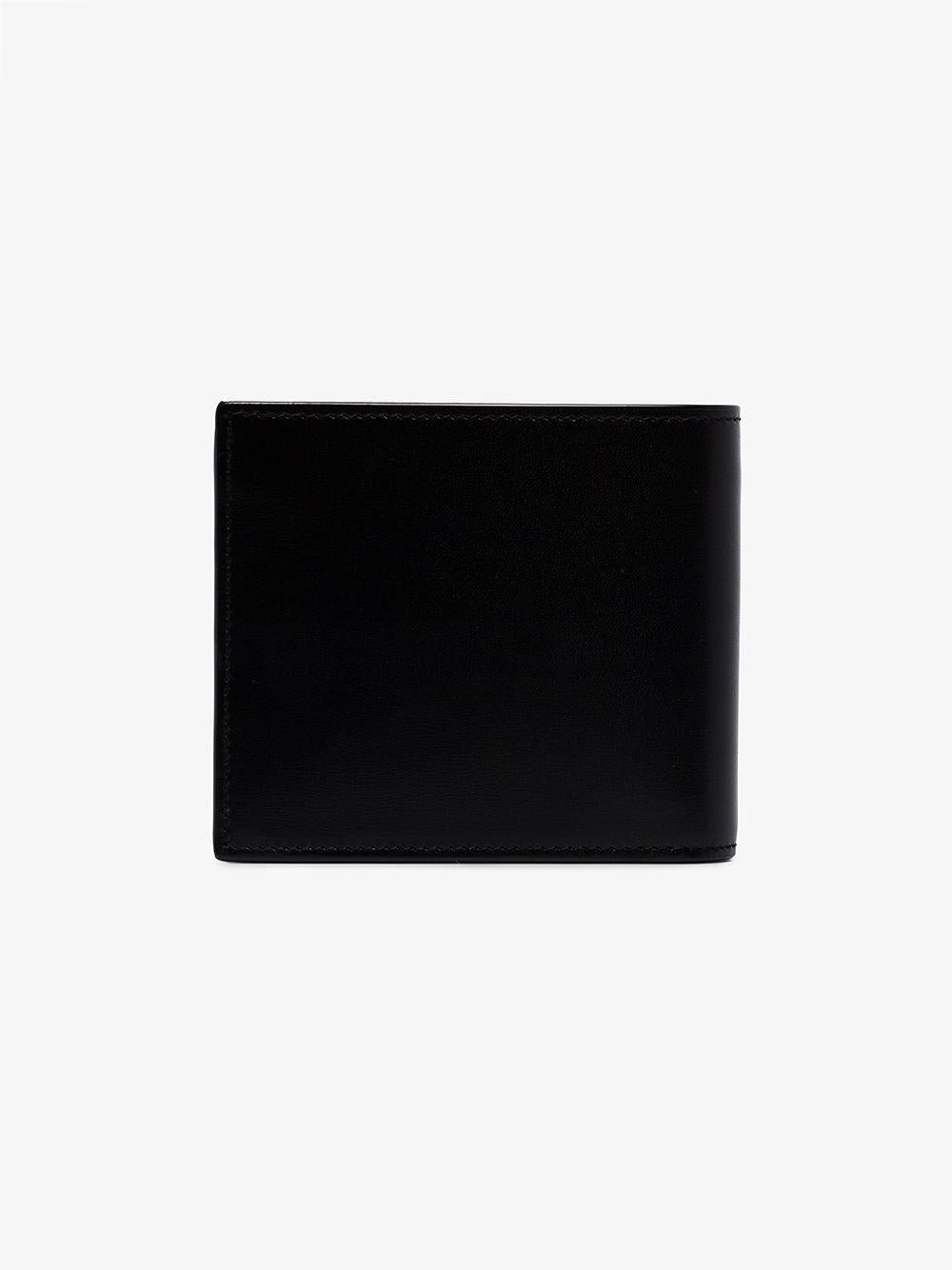 Portafoglio Est/West Monogram in pelle nera 4532760SX0E 1000 SAINT LAURENT 