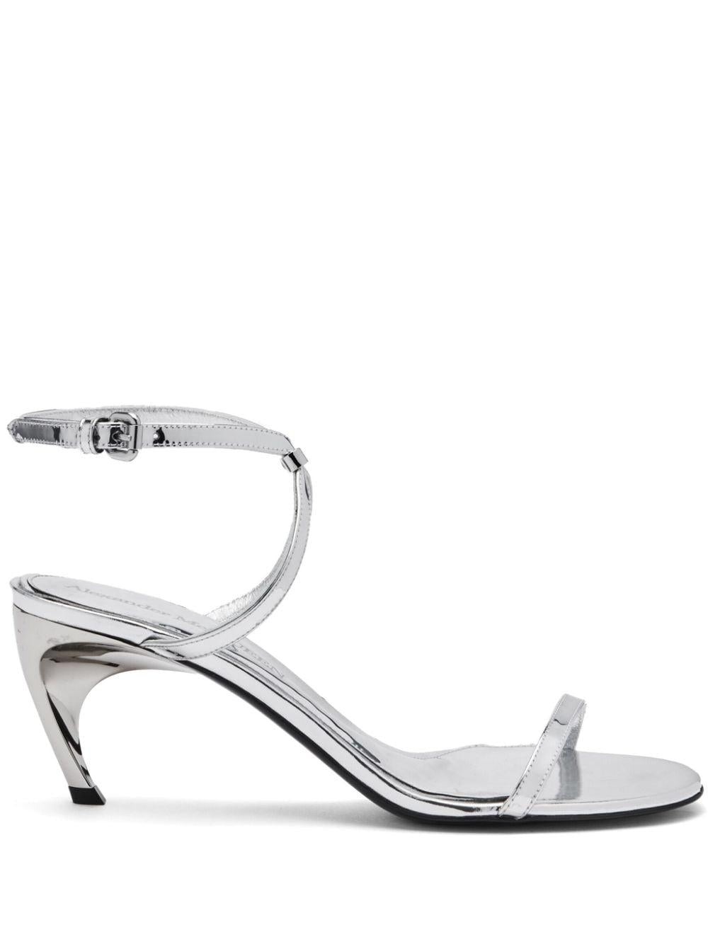 Armadillo 65mm metal-bar sandals<BR/><BR/><BR/> 781354 W4WG18100 ALEXANDER MCQUEEN 