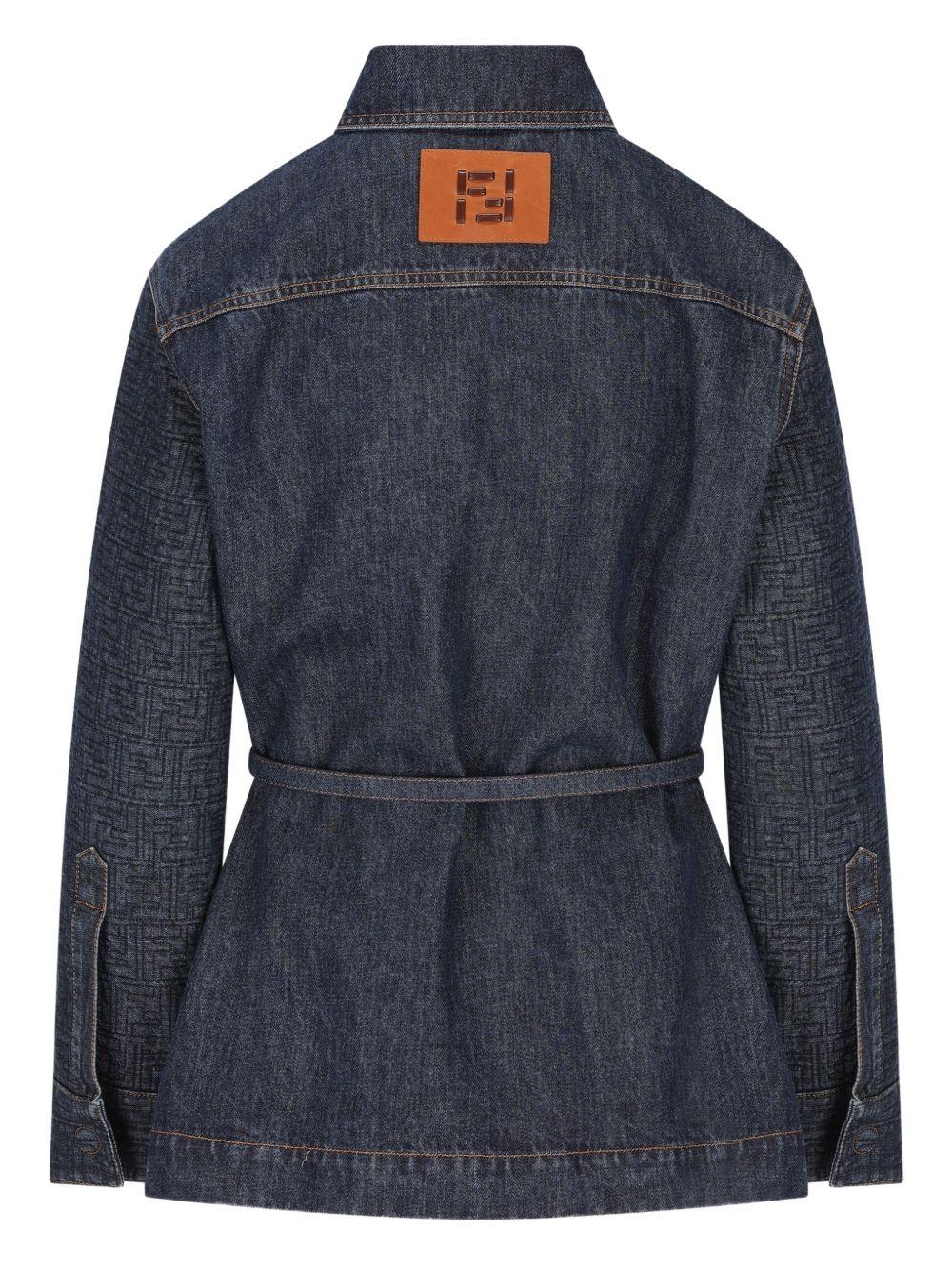 Denim Go-To Jacket FLF677 AW82F1UKI FENDI 