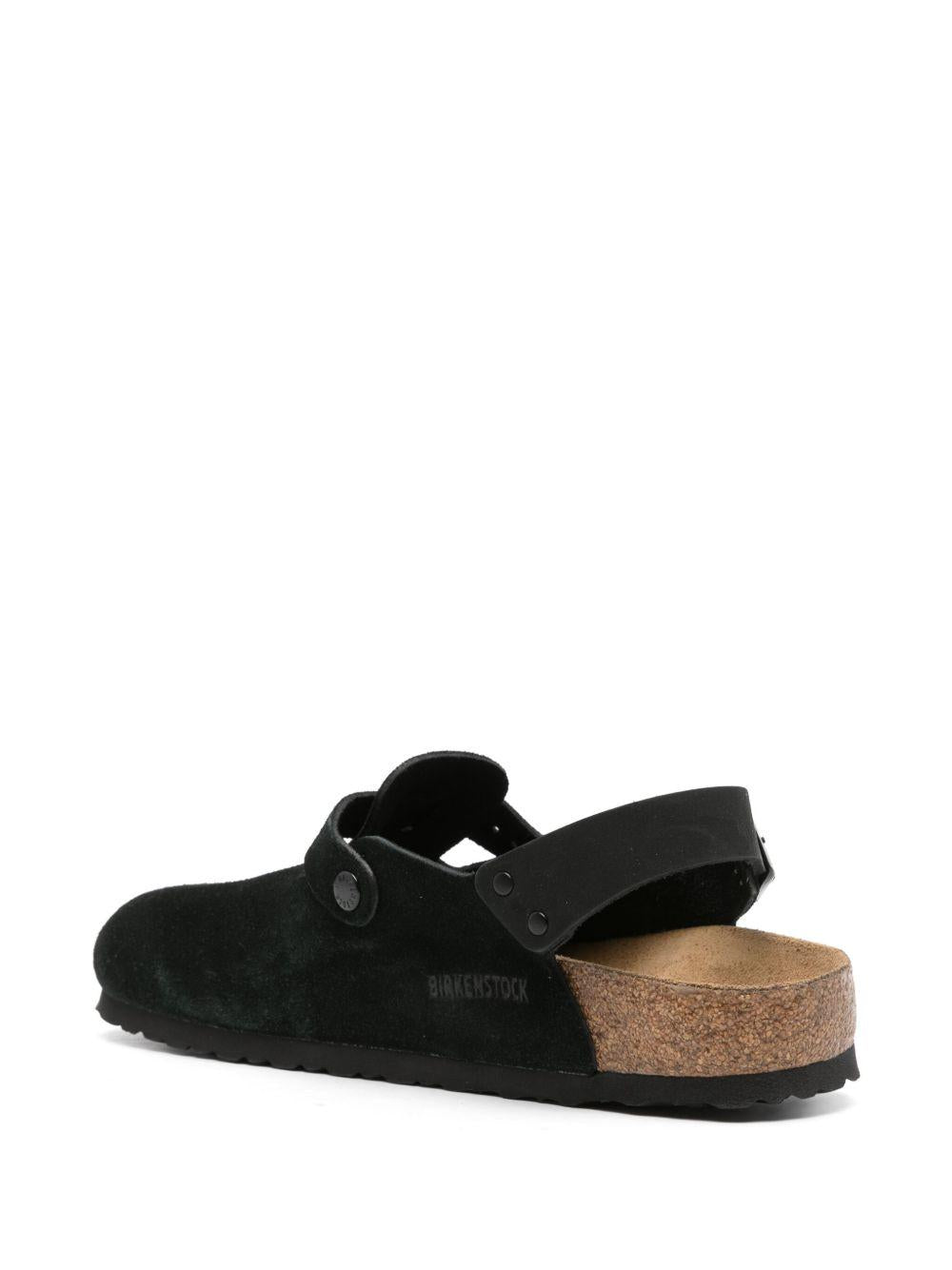 Tokyo II Suede slides<BR/><BR/><BR/> 1028348 BLACK,SUEDE LEATHER BIRKENSTOCK 